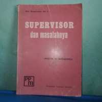 Image of Supervisor dan Masalahnya