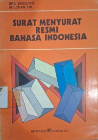 Image of Surat Menyurat Resmi Bahasa Indonesia