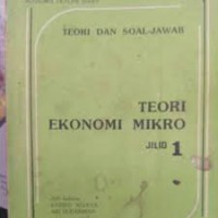 Image of Teori Ekonomi Mikro Jilid 1