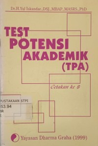 Image of Test Potensi Akademik (TPA)