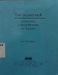 Image of The Talent Era, Achieving A High Return On Talent