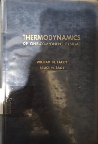 Image of Thermodynamics of One-Component System