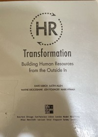 Image of Transformation Building Human Resources From The Outside In
